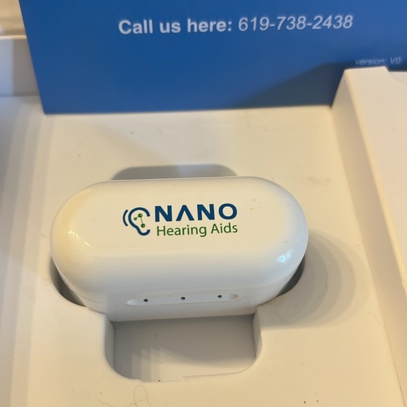 New Nano OTC CIC Rechargeable Hearing Aids - Picture 3 of 7